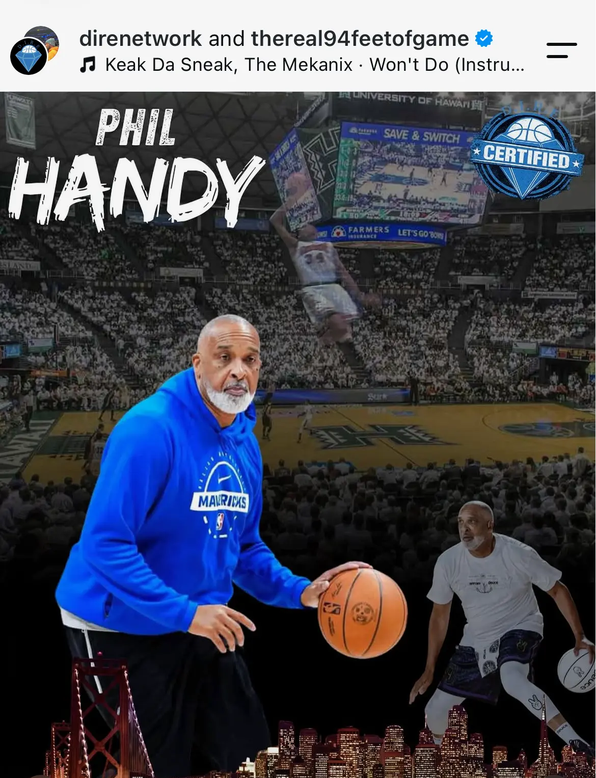 D.I.R.E. collaboration post featuring Phil Handy