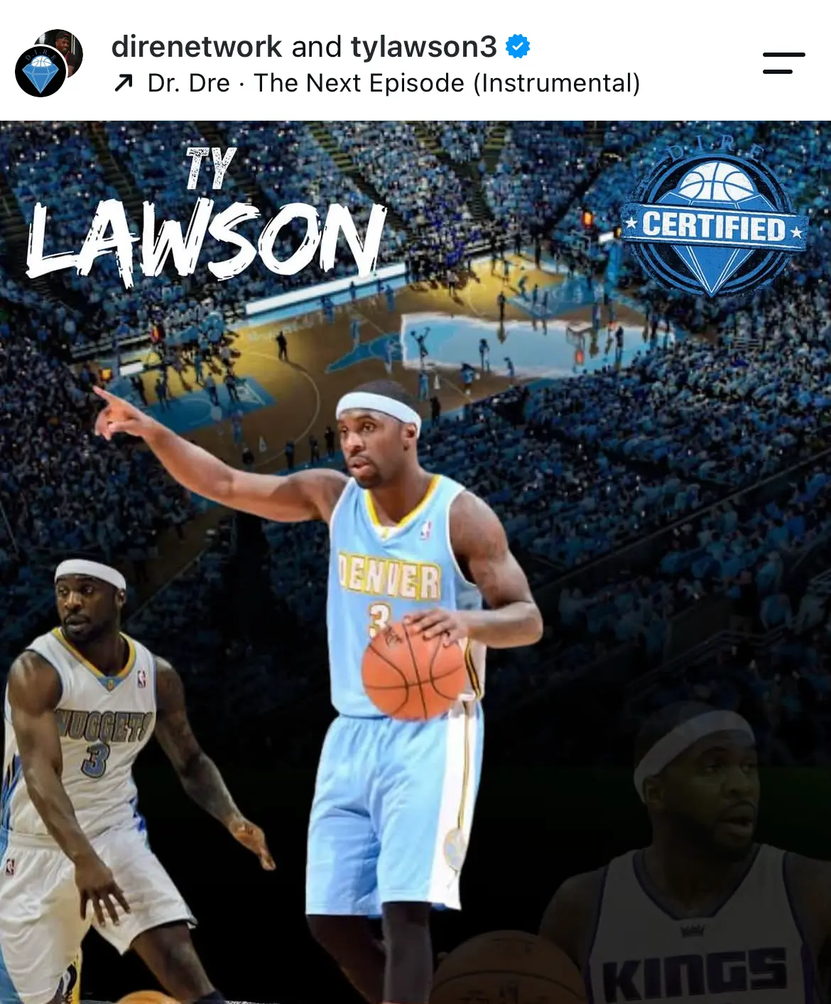 D.I.R.E. collaboration post featuring Ty Lawson