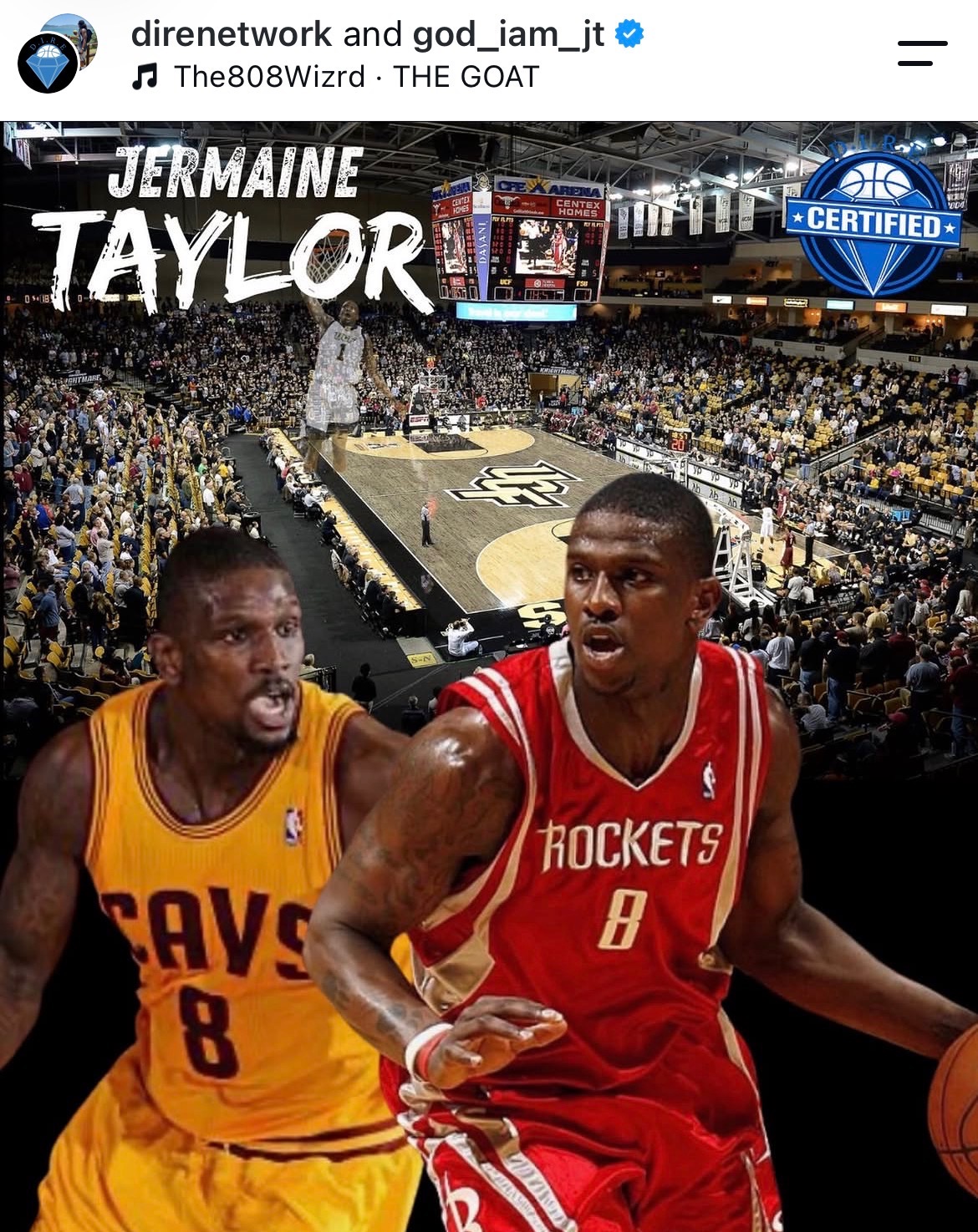 D.I.R.E. collaboration post featuring Jermaine Taylor