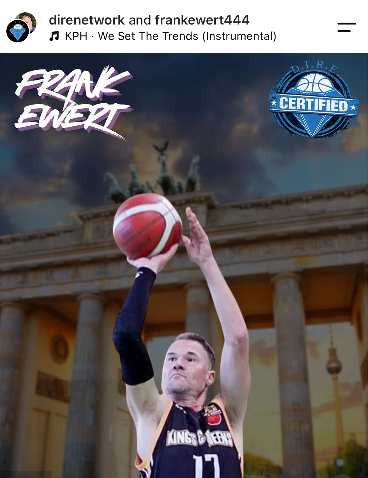 D.I.R.E. collaboration post featuring Frank Ewert
