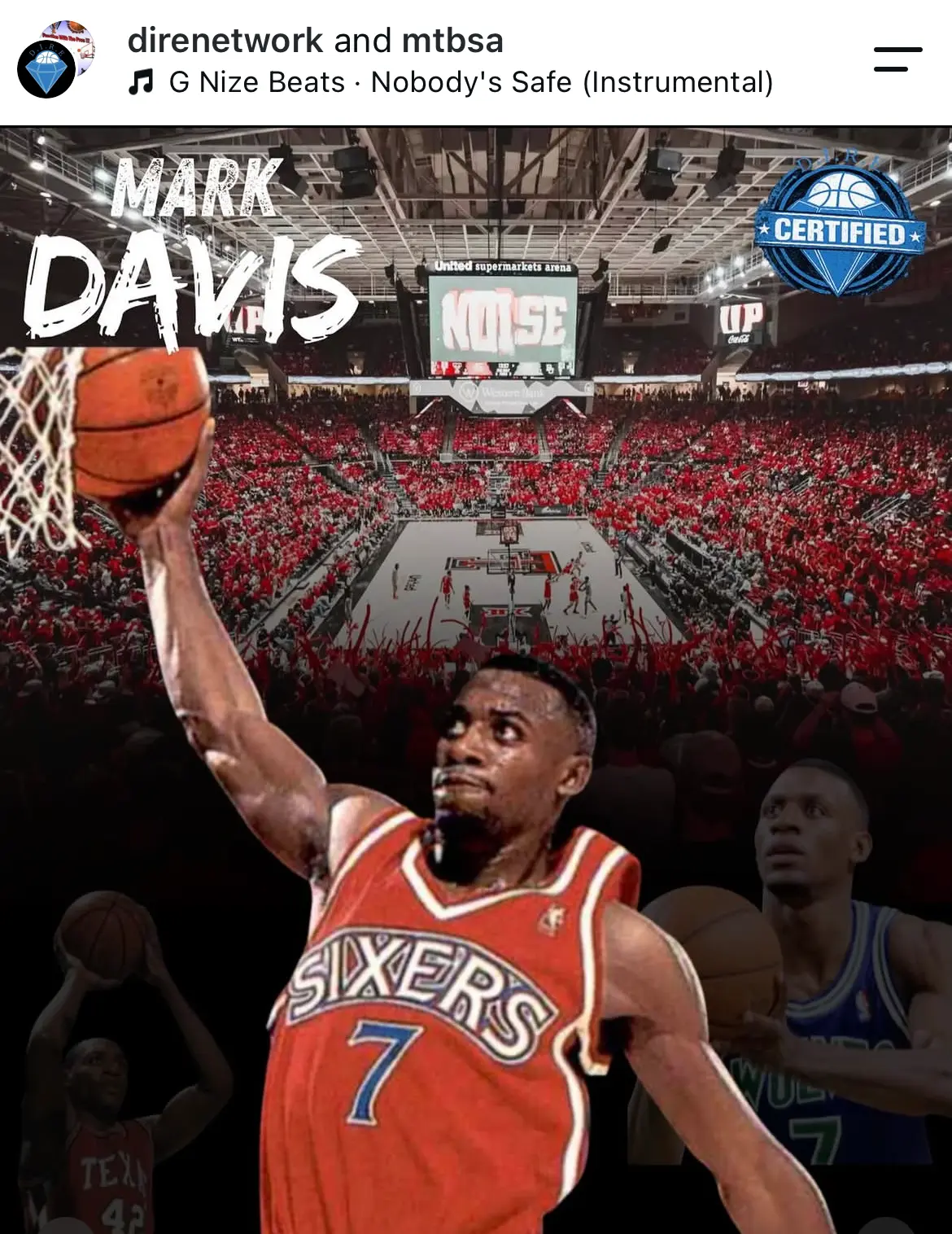 D.I.R.E. collaboration post featuring Mark Davis